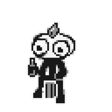Cartoon tomato man sitting drinking a beer